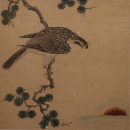 Peinture oiseau